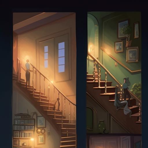 Различные способы освещения лестницы в доме